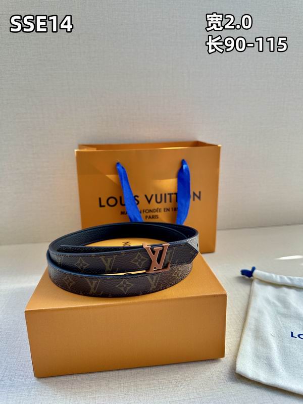 LV belt 20mmX90-115cm 8L (376)