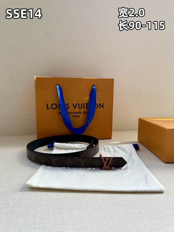 LV belt 20mmX90-115cm 8L (377)
