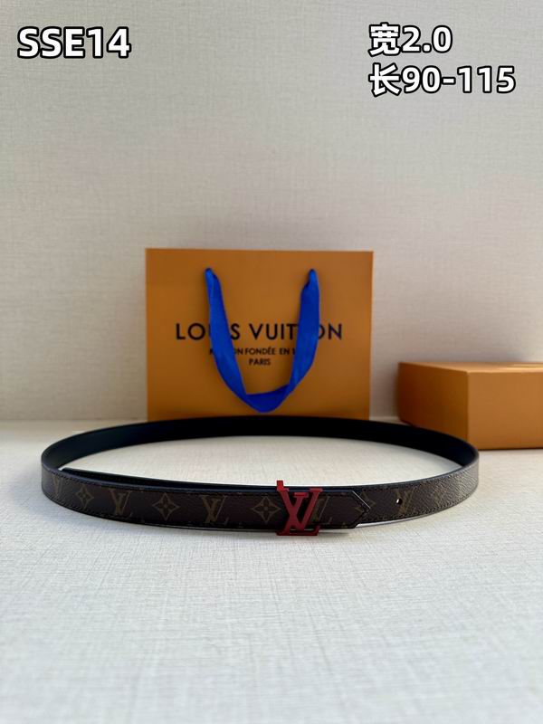 LV belt 20mmX90-115cm 8L (379)