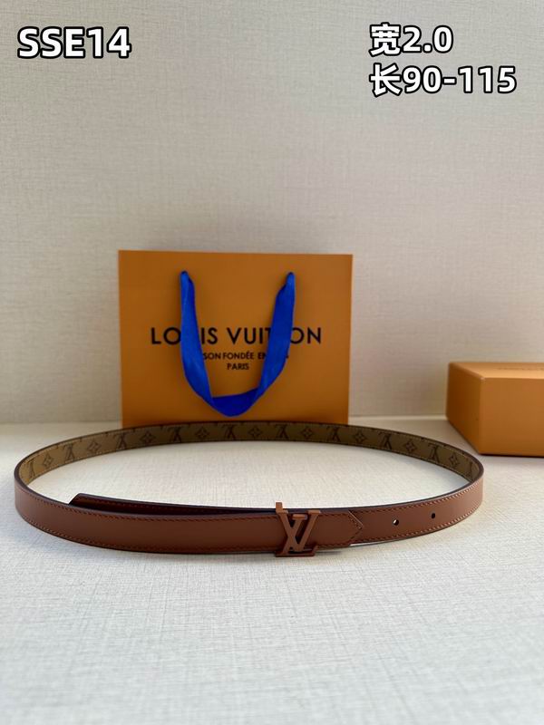 LV belt 20mmX90-115cm 8L (385)