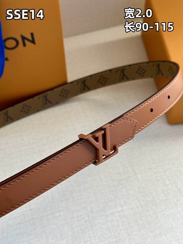 LV belt 20mmX90-115cm 8L (386)