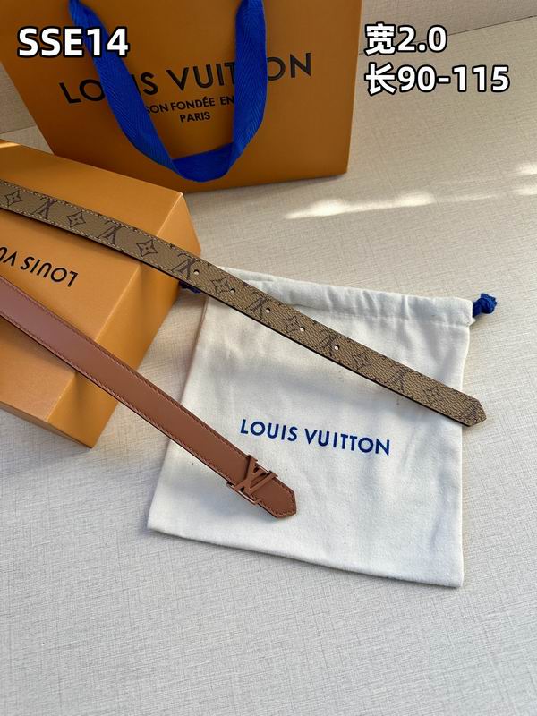 LV belt 20mmX90-115cm 8L (389)