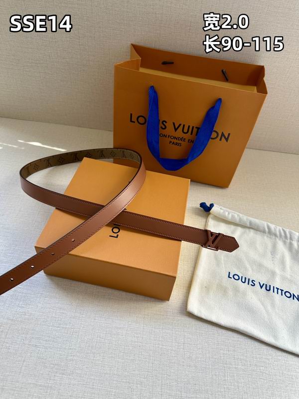 LV belt 20mmX90-115cm 8L (390)