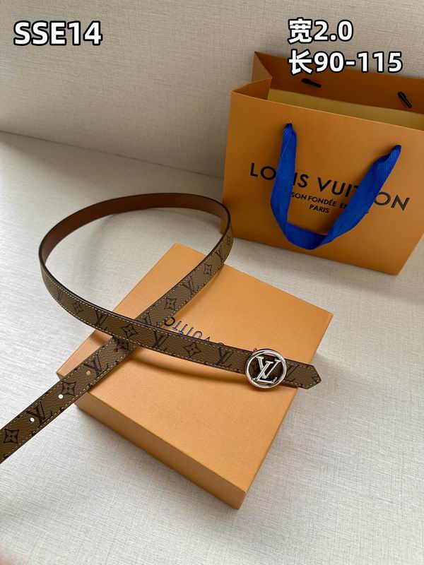 LV belt 20mmX90-115cm 8L (394)