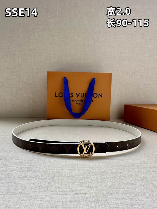 LV belt 20mmX90-115cm 8L (395)