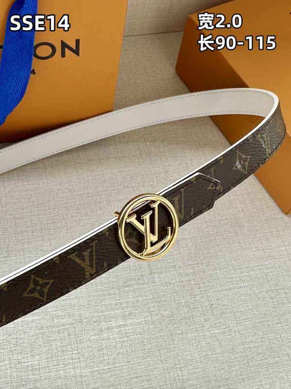 LV belt 20mmX90-115cm 8L (396)