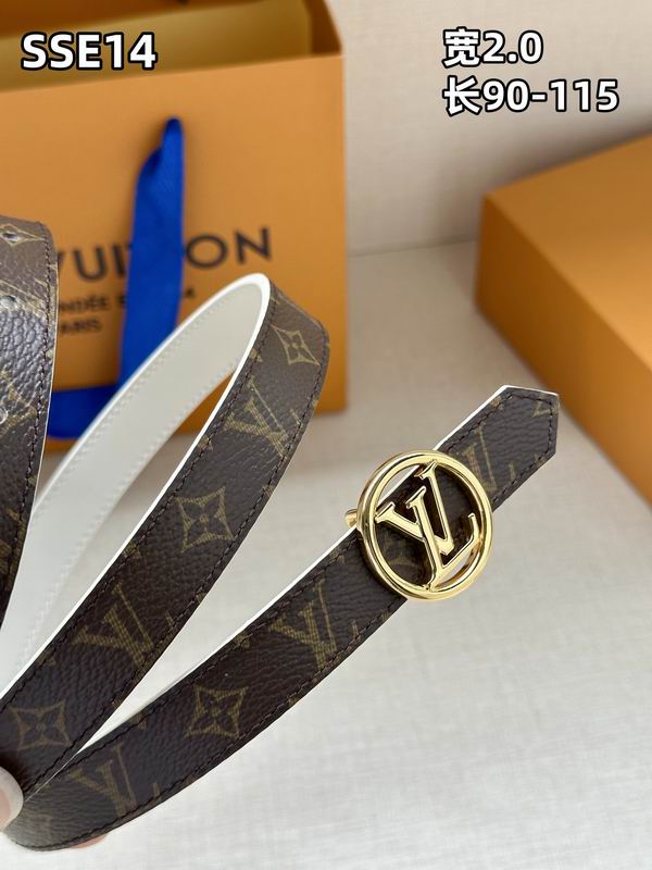 LV belt 20mmX90-115cm 8L (397)