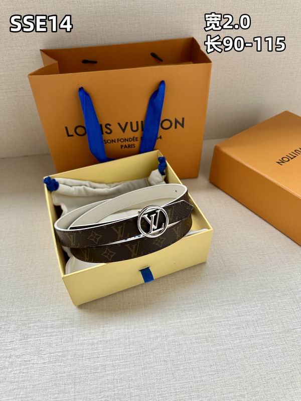 LV belt 20mmX90-115cm 8L (401)