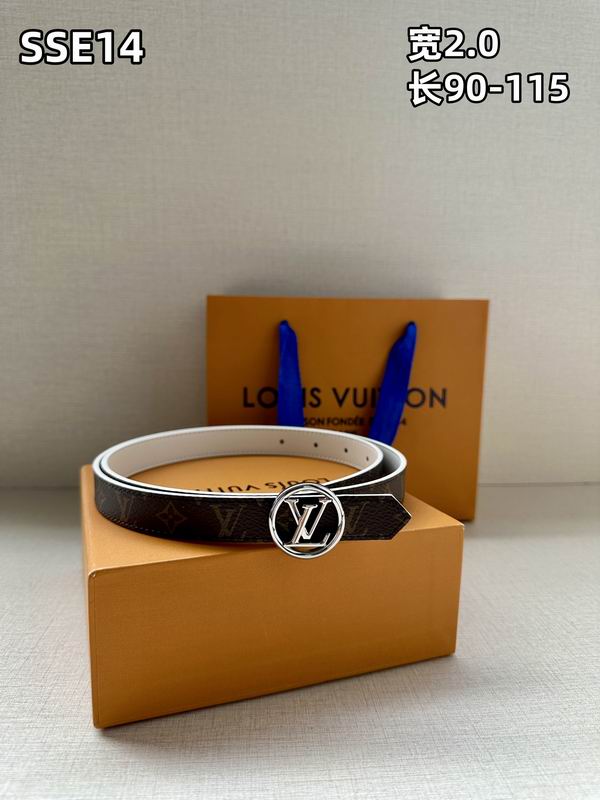 LV belt 20mmX90-115cm 8L (402)
