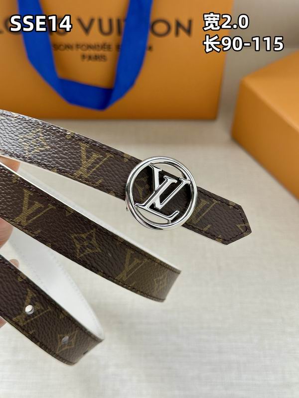 LV belt 20mmX90-115cm 8L (403)