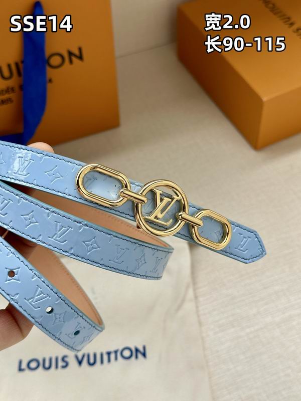 LV belt 20mmX90-115cm 8L (406)