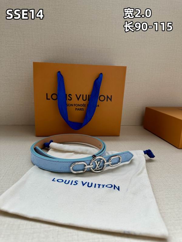 LV belt 20mmX90-115cm 8L (409)