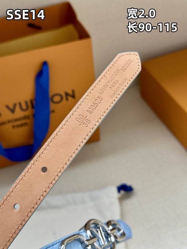 LV belt 20mmX90-115cm 8L (412)