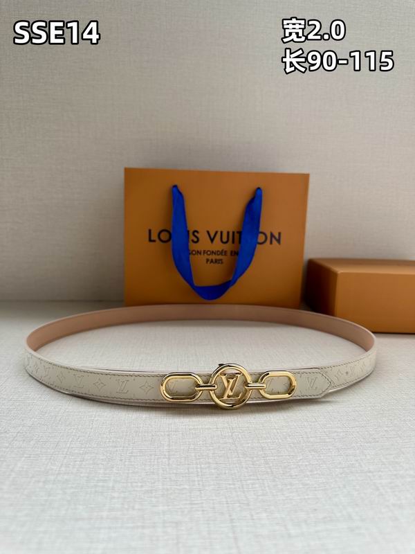 LV belt 20mmX90-115cm 8L (413)