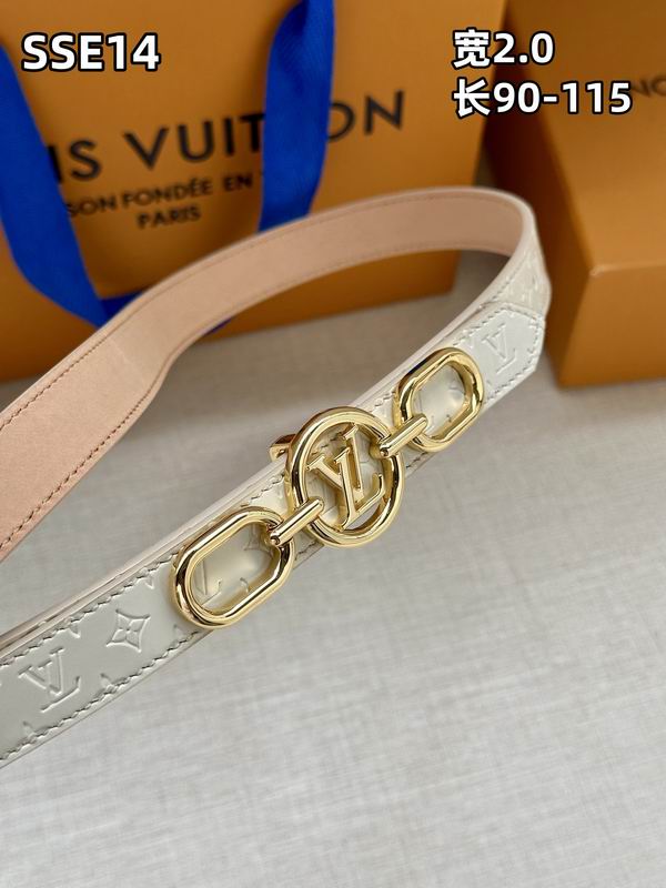 LV belt 20mmX90-115cm 8L (414)
