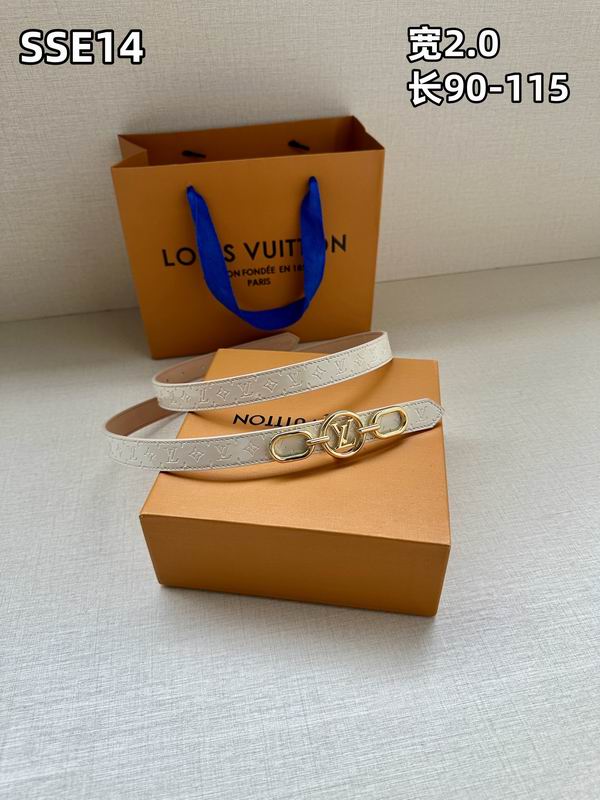 LV belt 20mmX90-115cm 8L (415)