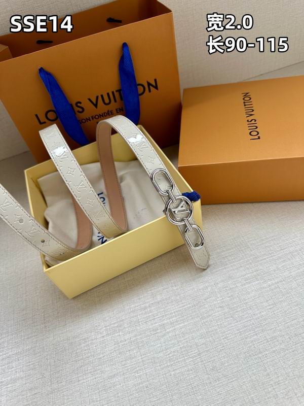 LV belt 20mmX90-115cm 8L (419)