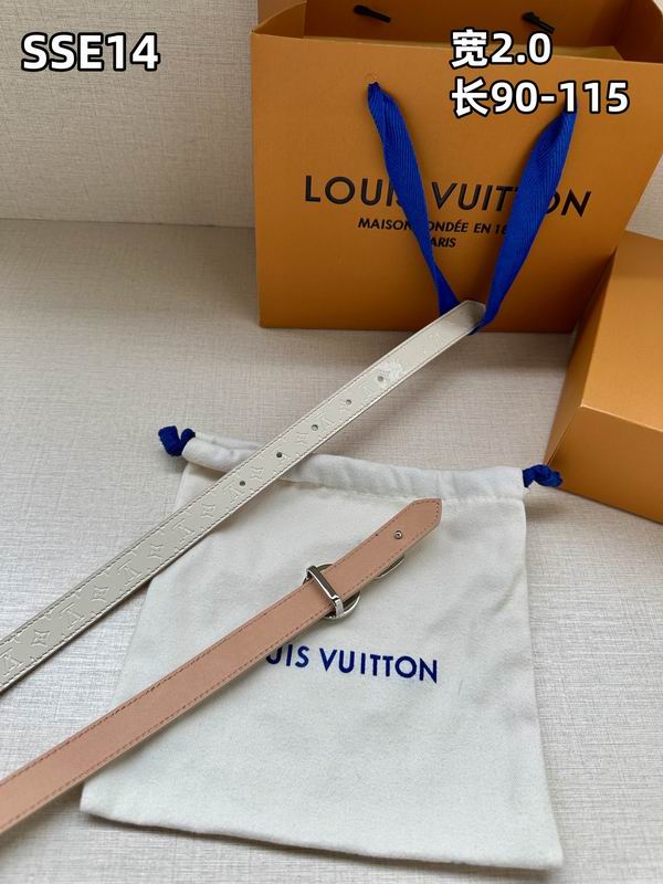 LV belt 20mmX90-115cm 8L (421)