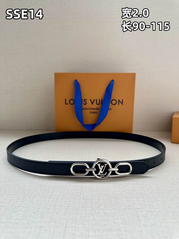 LV belt 20mmX90-115cm 8L (422)