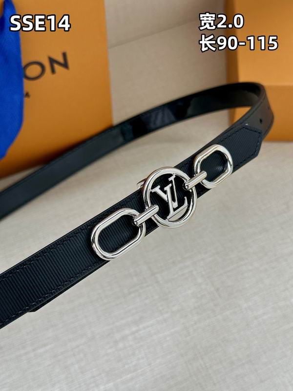 LV belt 20mmX90-115cm 8L (423)
