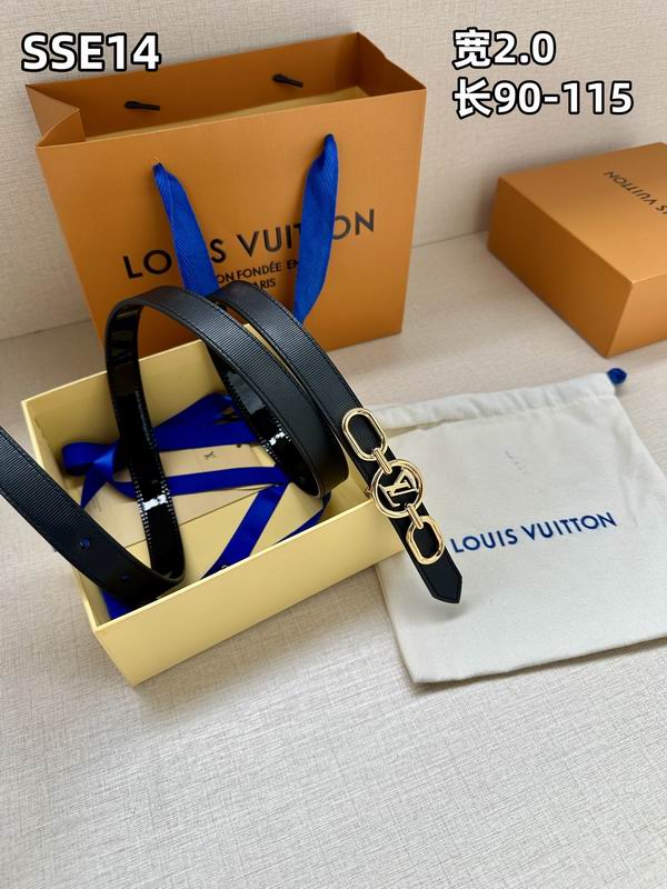 LV belt 20mmX90-115cm 8L (428)