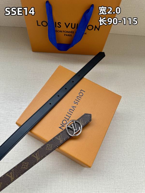 LV belt 20mmX90-115cm 8L (433)