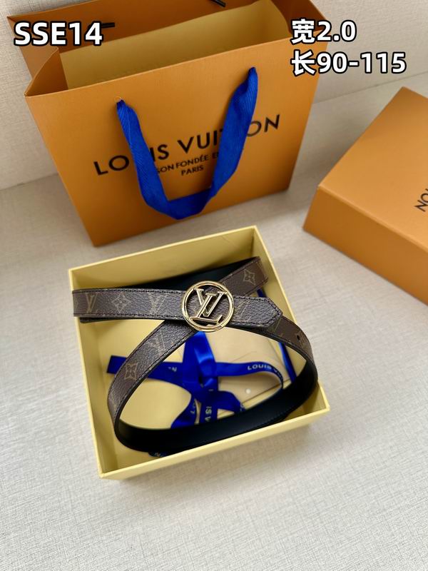 LV belt 20mmX90-115cm 8L (435)