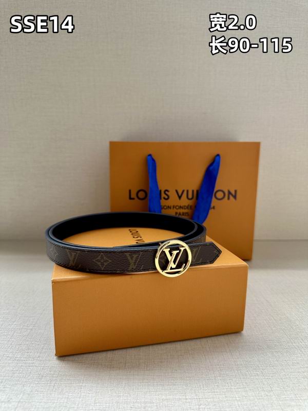 LV belt 20mmX90-115cm 8L (437)