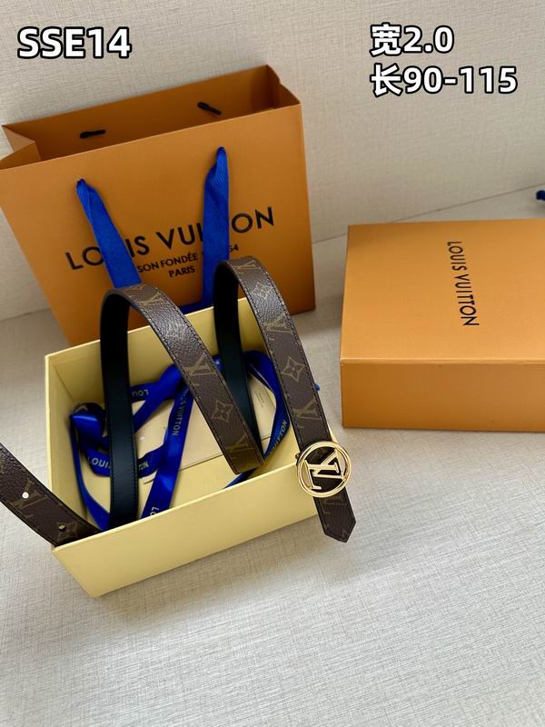 LV belt 20mmX90-115cm 8L (439)
