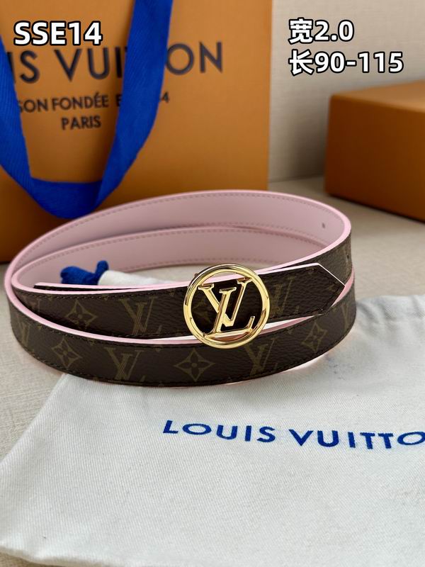 LV belt 20mmX90-115cm 8L (441)