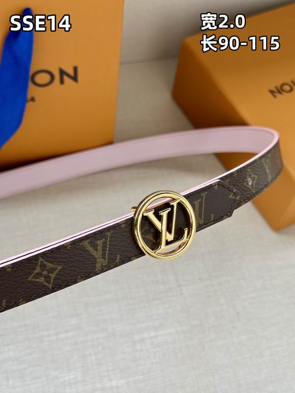 LV belt 20mmX90-115cm 8L (442)