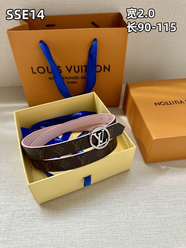 LV belt 20mmX90-115cm 8L (445)