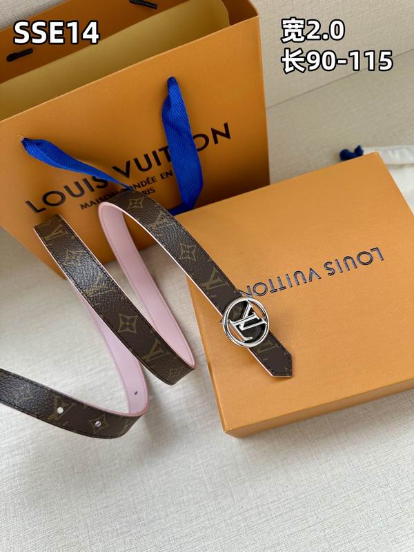 LV belt 20mmX90-115cm 8L (446)