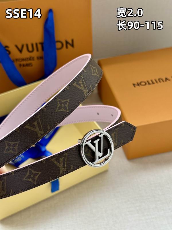 LV belt 20mmX90-115cm 8L (447)