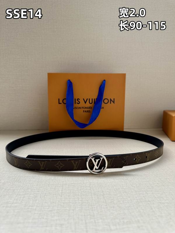 LV belt 20mmX90-115cm 8L (449)