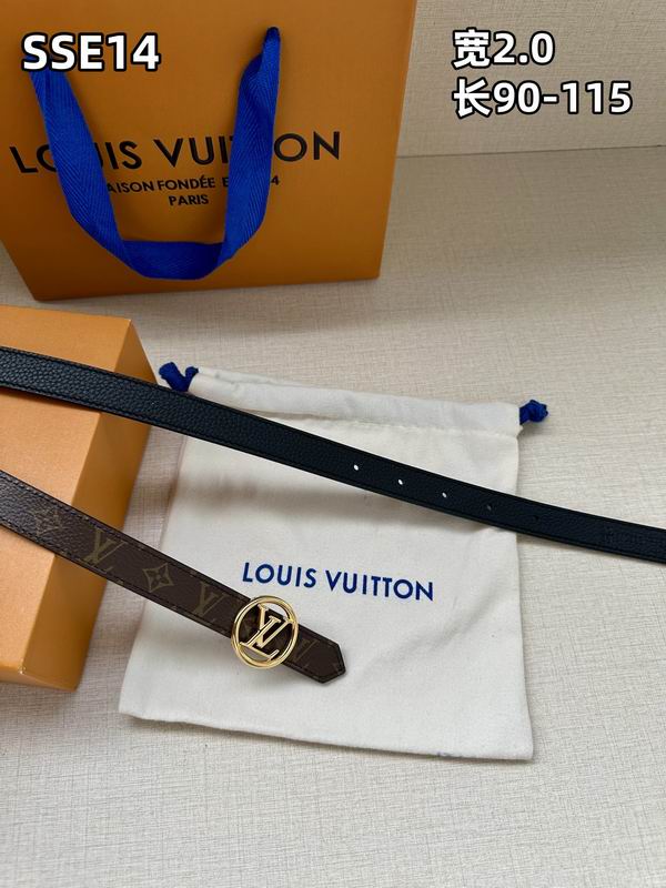 LV belt 20mmX90-115cm 8L (453)