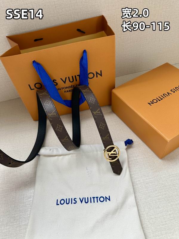 LV belt 20mmX90-115cm 8L (454)