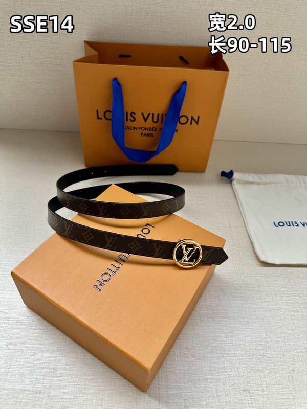 LV belt 20mmX90-115cm 8L (455)