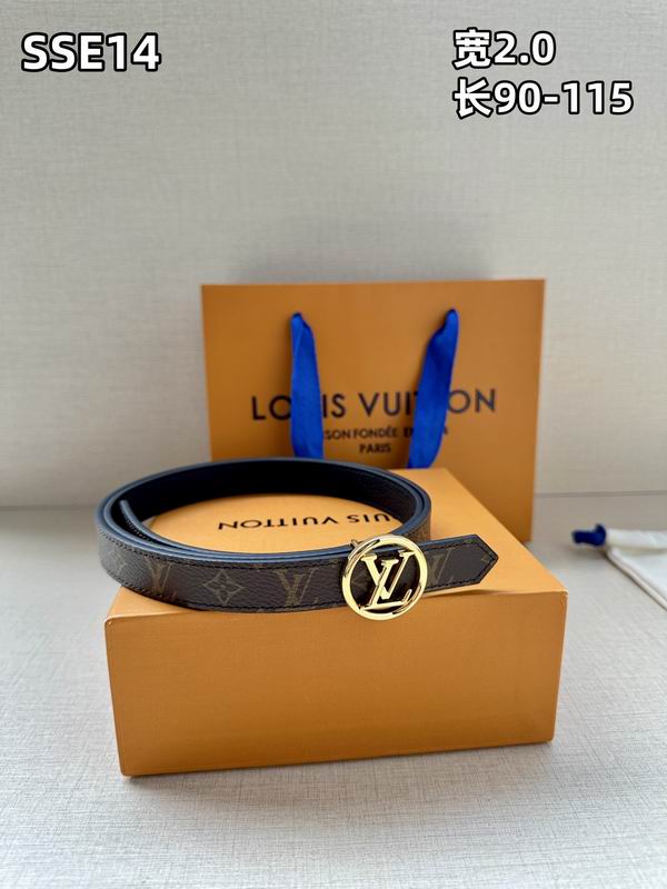 LV belt 20mmX90-115cm 8L (456)