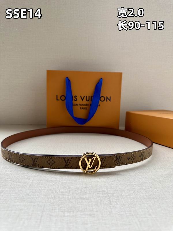 LV belt 20mmX90-115cm 8L (458)