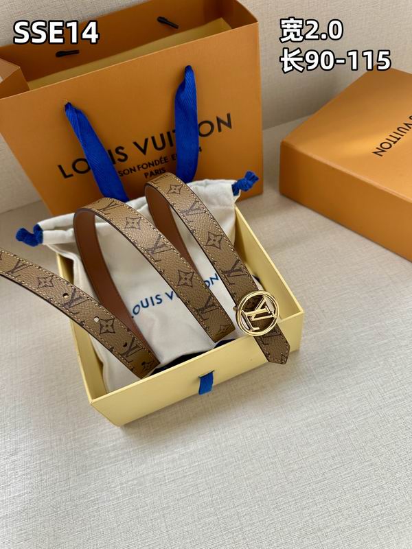 LV belt 20mmX90-115cm 8L (460)