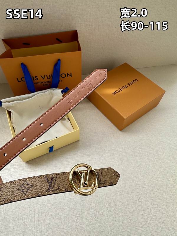 LV belt 20mmX90-115cm 8L (461)