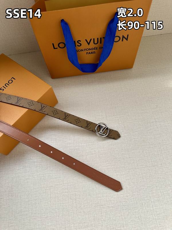 LV belt 20mmX90-115cm 8L (462)