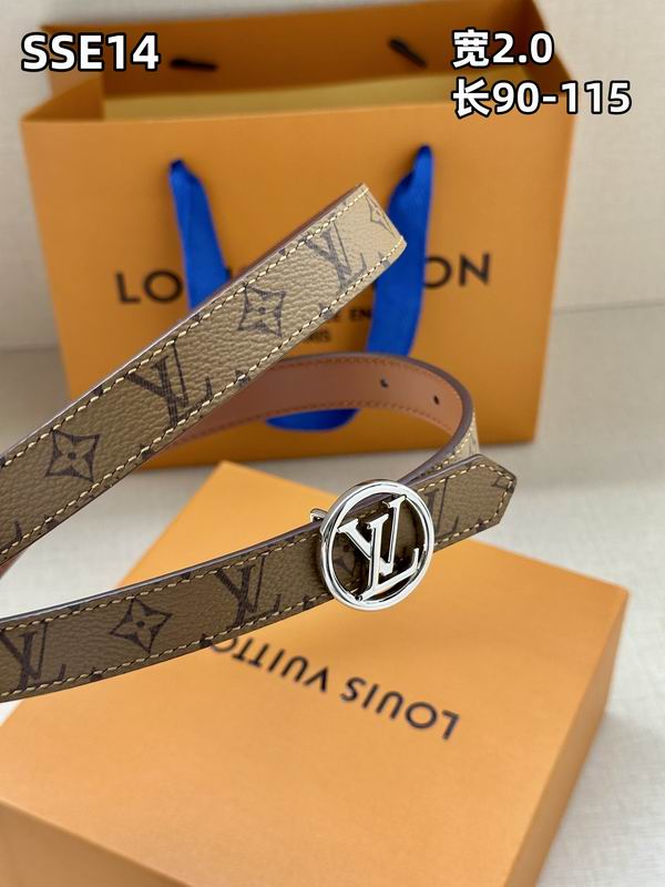 LV belt 20mmX90-115cm 8L (464)