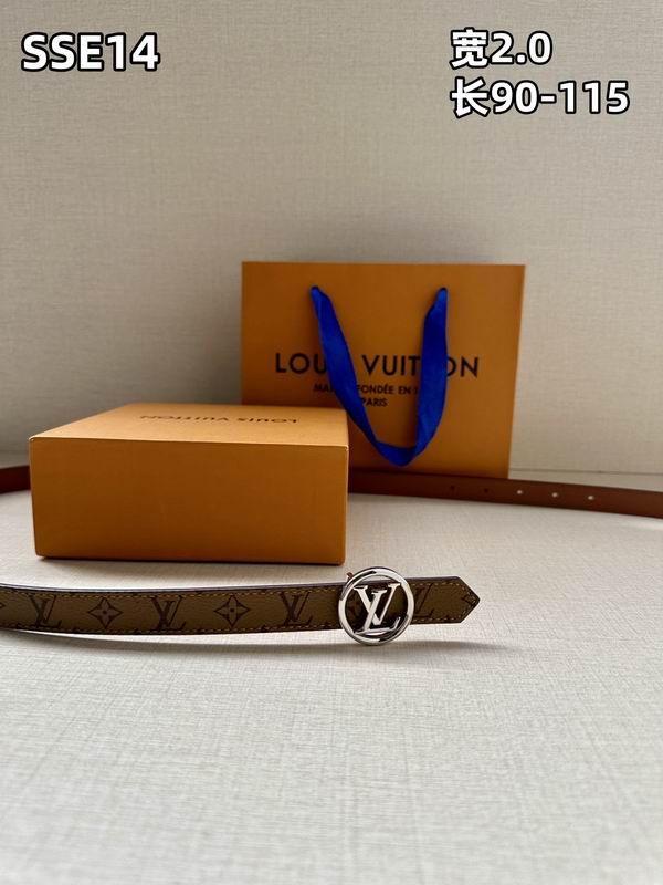 LV belt 20mmX90-115cm 8L (465)