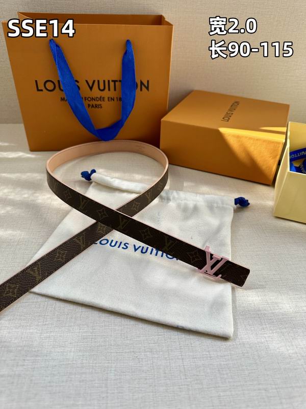 LV belt 20mmX90-115cm 8L (467)