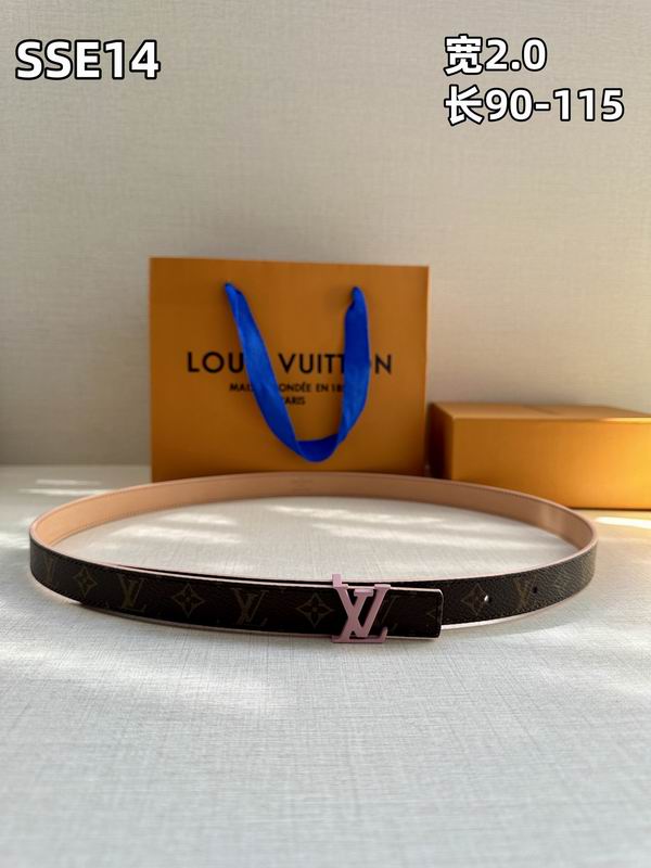 LV belt 20mmX90-115cm 8L (468)