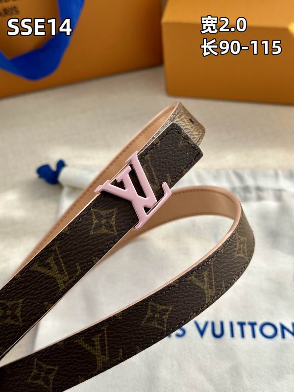 LV belt 20mmX90-115cm 8L (470)