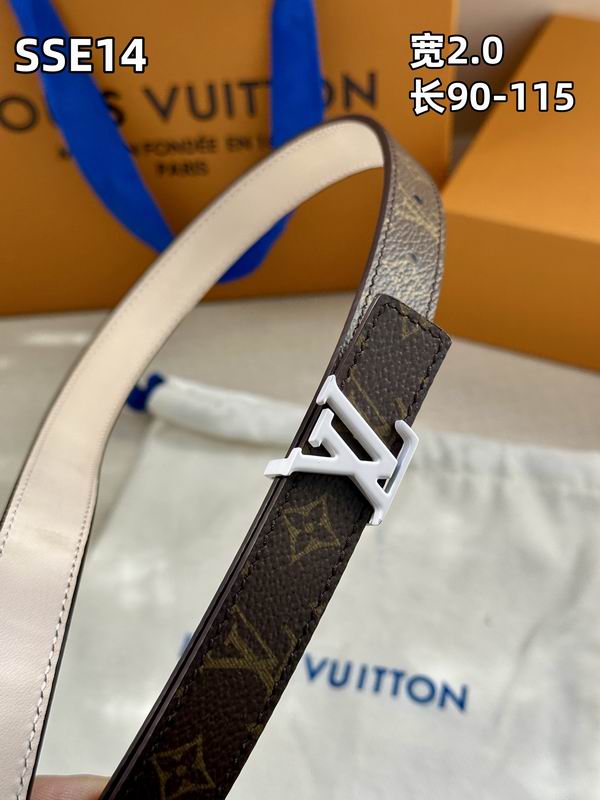 LV belt 20mmX90-115cm 8L (473)