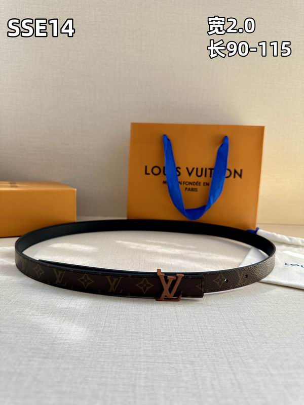 LV belt 20mmX90-115cm 8L (478)